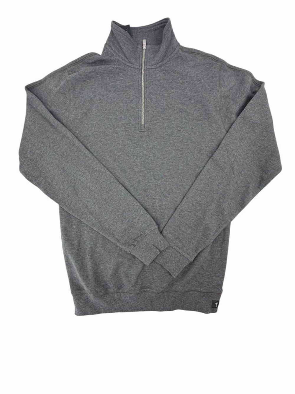 AMERICAN TALL Men's Gray 1/4 Zip Sweatshirt NWT Medium Tall